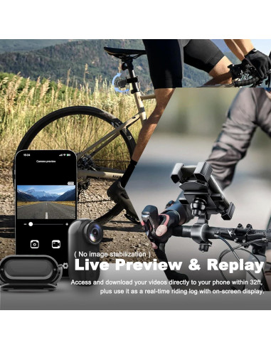 Mini Cámara Corporal Catchallway VD02 128GB Impermeable IPX7