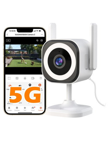 Cámara de Seguridad 5G GUOANVISION S600 1080P IP66
