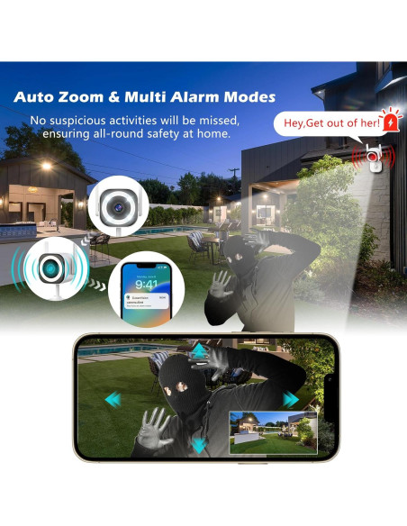 Cámara de Seguridad 5G GUOANVISION S600 1080P IP66 Cámara de Seguridad 5G GUOANVISION S600 1080P IP66