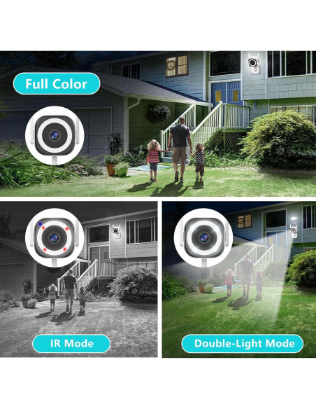 Cámara de Seguridad 5G GUOANVISION S600 1080P IP66 Cámara de Seguridad 5G GUOANVISION S600 1080P IP66