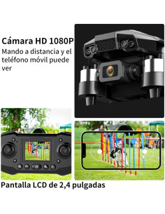 Drone FPV Suangrc F205 con Pantalla 2.4" y Cámara 1080p 2