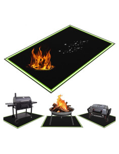 Manta para Parrilla Huaxiaxingguang 152x102 cm Resistente al Calor