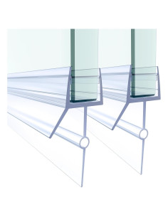 Sello Inferior de Puerta de Ducha FCSOTSPS 2PCS 20mm x 91cm