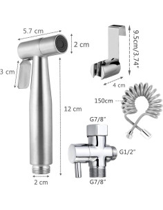 Kit Rociador de Bidet de Mano AITUOSI con Manguera 1.5m 2