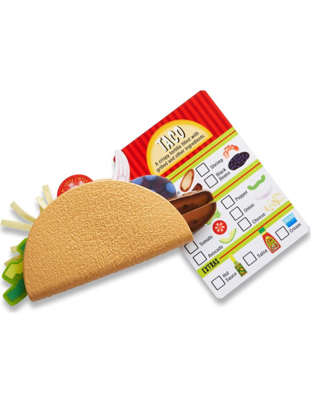 Set de Comida Mexicana Melissa & Doug 43 Piezas - Juguete de Cocina