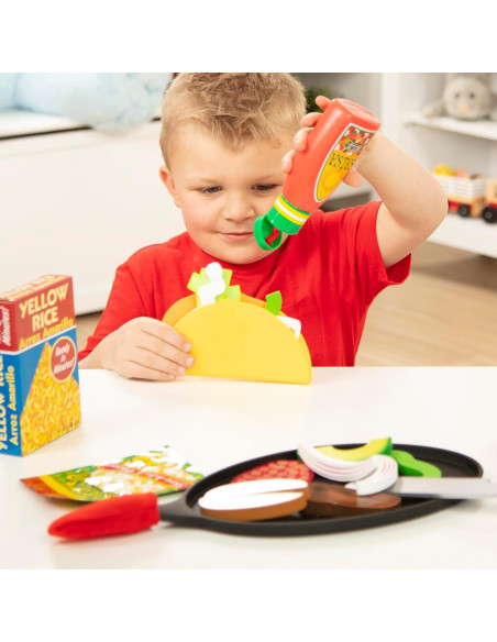 Set de Comida Mexicana Melissa & Doug 43 Piezas - Juguete de Cocina