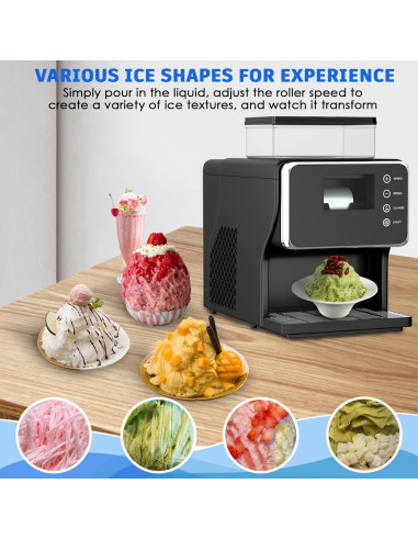 Máquina de Hielo Raspado TMYICE 20 kg/día Acero Inoxidable