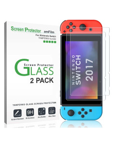 Protector de Pantalla amFilm para Nintendo Switch 6.2" 2017