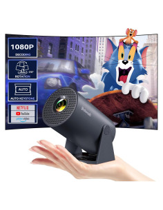 Proyector Mini Polocsh HY300Pro 1080P Android TV 11.0 Wifi Bluetooth