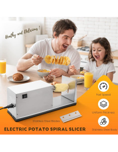 Cortadora de Patatas Eléctrica CGOLDENWALL Automática 5.61kg 2