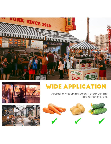 Cortadora de Patatas Eléctrica CGOLDENWALL Automática 5.61kg