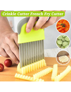 Cortador de Ondas Suuker de Acero Inoxidable para Verduras 2