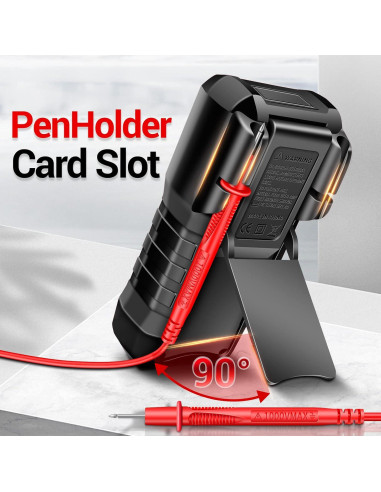 Multímetro Digital ANENG SZ301 - Voltímetro CA/CC, Medidor de Ohmios