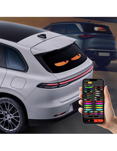 2 Ojos LED para Parabrisas Taysem HRP-2064, Control por App