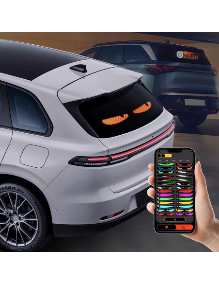 2 Ojos LED para Parabrisas Taysem HRP-2064, Control por App