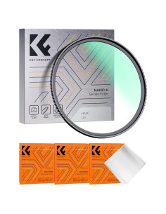Filtro UV K&F Concept 37mm Marco Delgado 18 Capas para Cámara