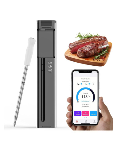Termómetro de carne Bluetooth SYHSKHY KR100 digital 17.78cm