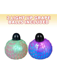 Pelotas Antiestrés Iluminadas ArtCreativity - Paquete de 2 2