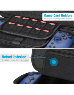 Funda de transporte Fintie para Hori Switch Split Pad Pro 2