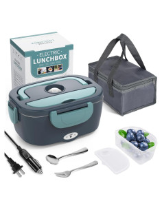 Calentador de Comida Eléctrico Herrfilk 1.5L Portátil 12V/110V