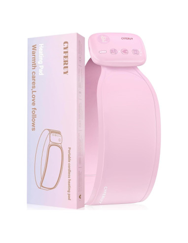Almohadilla Calentadora Inalámbrica CYFERUY 5000mAh para Calambres Menstruales
