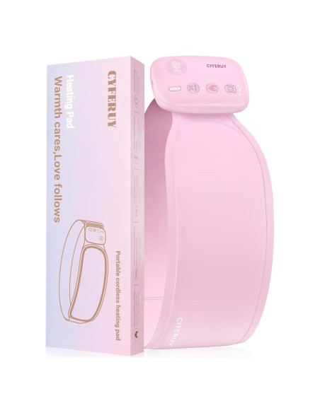 Almohadilla Calentadora Inalámbrica CYFERUY 5000mAh para Calambres Menstruales