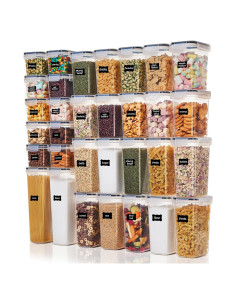 Vtopmart Juego de 32 Contenedores de Almacenamiento Herméticos