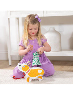 Juguete de Madera Melissa & Doug Alimenta y Pasea Cachorro 2.4m 2