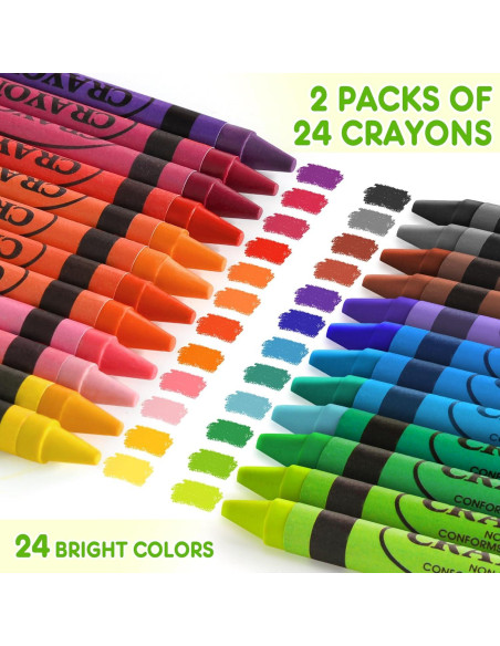 Crayones Premium Multicolor Uranus&No.1 - 48 Piezas