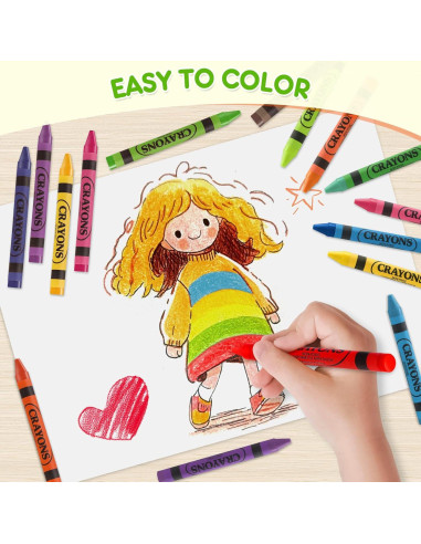 Crayones Premium Multicolor Uranus&No.1 - 48 Piezas