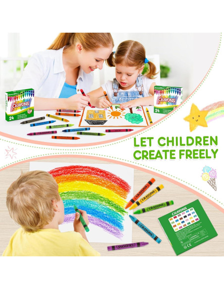 Crayones Premium Multicolor Uranus&No.1 - 48 Piezas