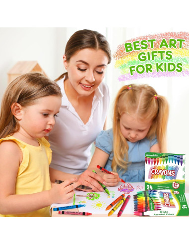 Crayones Premium Multicolor Uranus&No.1 - 48 Piezas