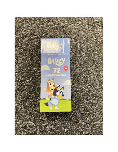 Set de Lápices de Colorear Bluey - 72 Colores para Niños