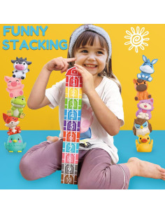 Juguetes de Aprendizaje Oriate Animales de Granja 20 Piezas 2