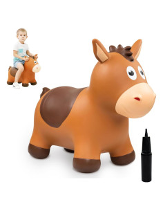 Caballo Saltarín Inflable ZOOJOY para Niños 1-3 Años