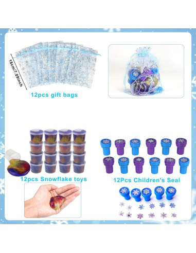 Set de Fiesta Princesa Copo de Nieve 170 Piezas Jehappytry