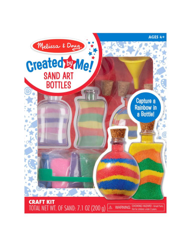 Kit de Manualidades de Arena Melissa & Doug - 9 Piezas