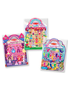Set de Libros de Actividades Melissa & Doug con Stickers 3D