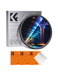 Filtro Circular Anamórfico K&F Concept 49mm Efecto Azul