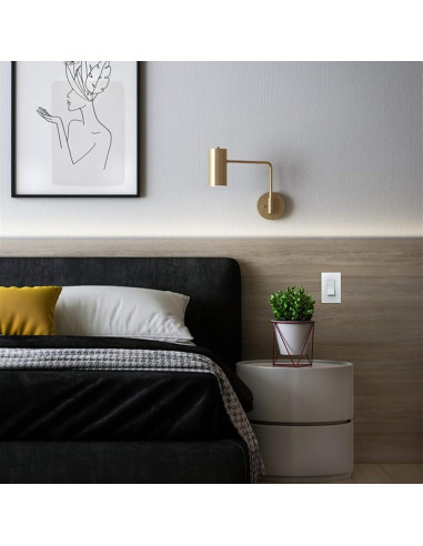 Interruptor de Pared Legrand Radiant TM870WCC10 15A Blanco