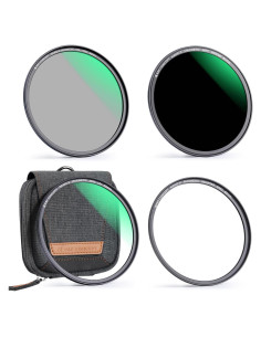 Filtro de Lente Magnético K&F Concept 37mm 4-en-1 con CPL y ND1000