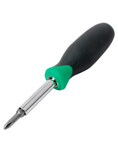 Destornillador 6 en 1 Amazon Basics con Punta Intercambiable