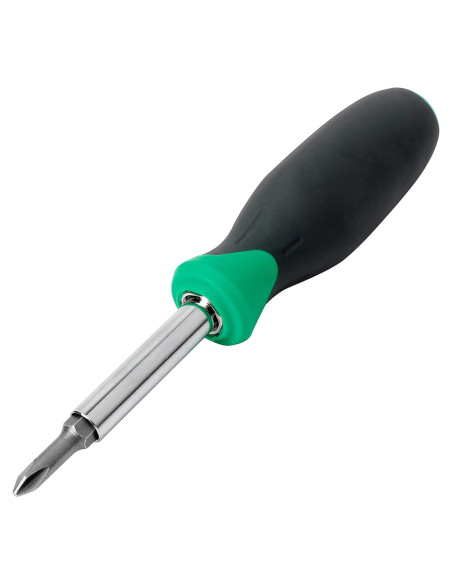 Destornillador 6 en 1 Amazon Basics con Punta Intercambiable