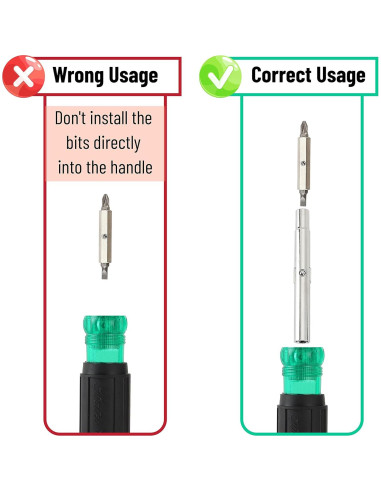 Destornillador multifuncional Bates 11 en 1 - Ergonómico