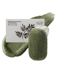 Jabón Facial Hidratante Mucin Herbal 90.7g - Hecho a Mano