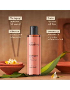 Aceite Capilar Bhringraj Life & Pursuits 100 ml Natural 2