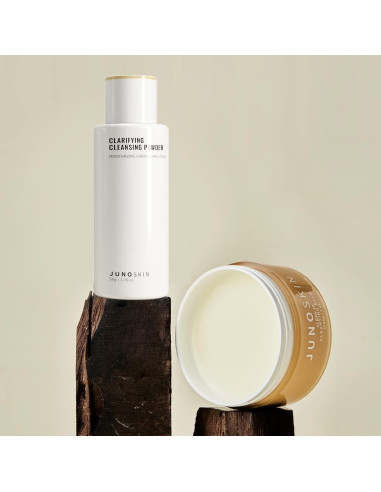 Bálsamo Limpiador Clean 10 y Polvo Aclarador JUNO & Co