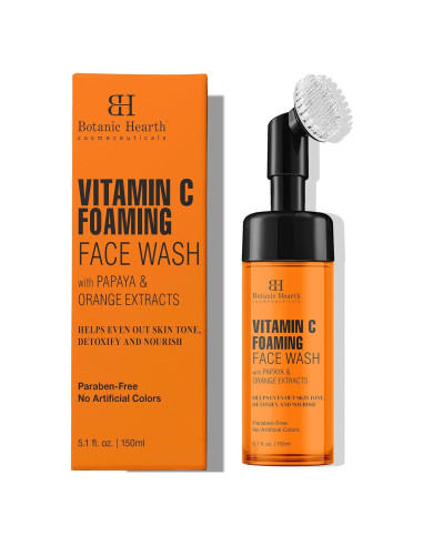 Limpiador Facial Espumoso Botanic Hearth Vitamina C 151.2 ml