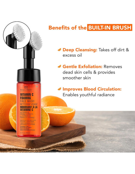 Limpiador Facial Espumoso Botanic Hearth Vitamina C 151.2 ml