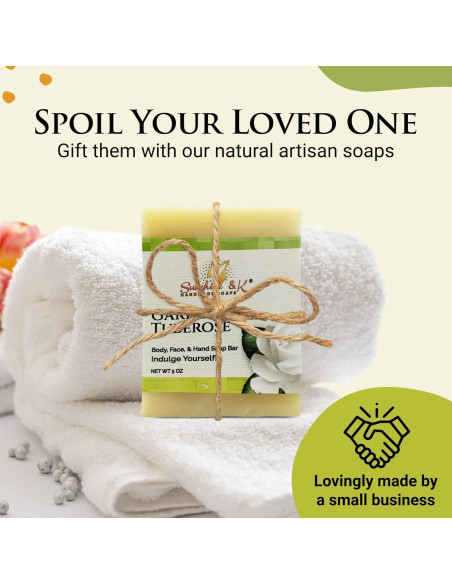 Barra de Jabón Hidratante Sunshine & K - Tuberosa 141 g